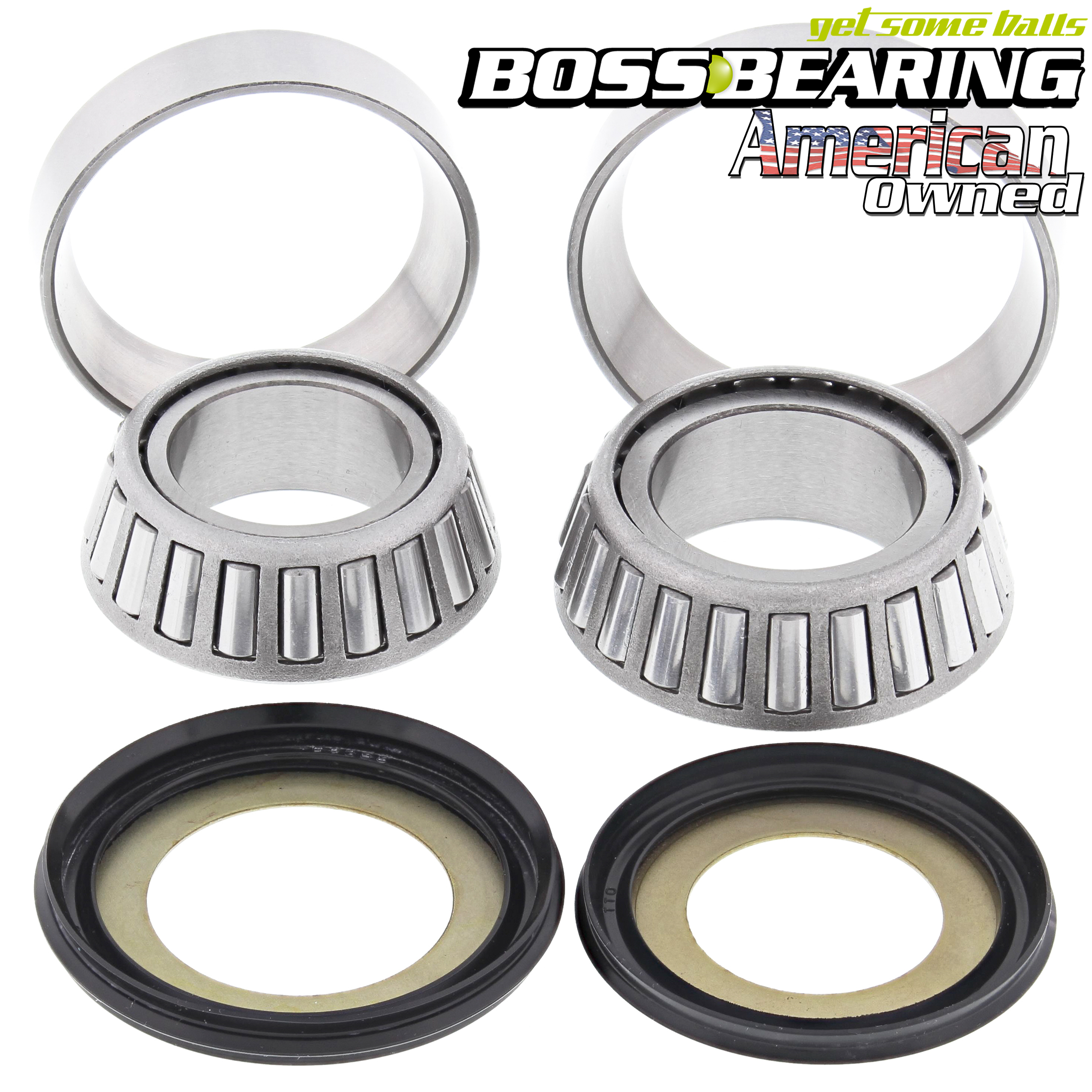 フロントオープ Steering Stem Bearing Seal for Kawasaki ZX750H Ninja ZX7
