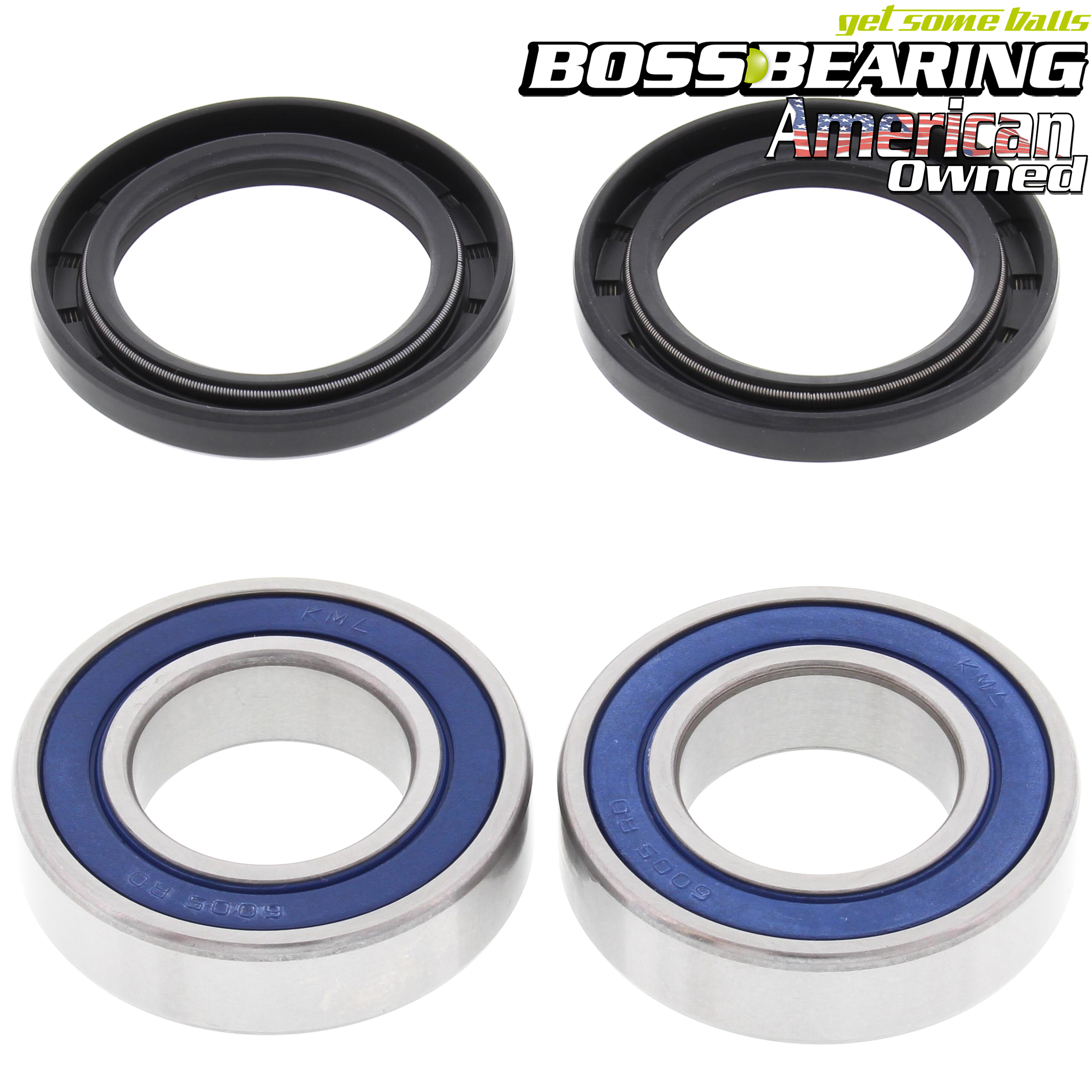 Front Wheel Bearing and Seal Kit Kawasaki ZX-6R ZX-10R ZX-14R Z H2