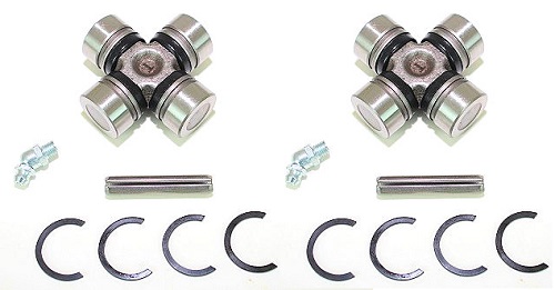 BossBearing Both Rear Drive Shaft U Joint Engine Side for Polaris Sportsman 700 Twin 2002 2003 2004