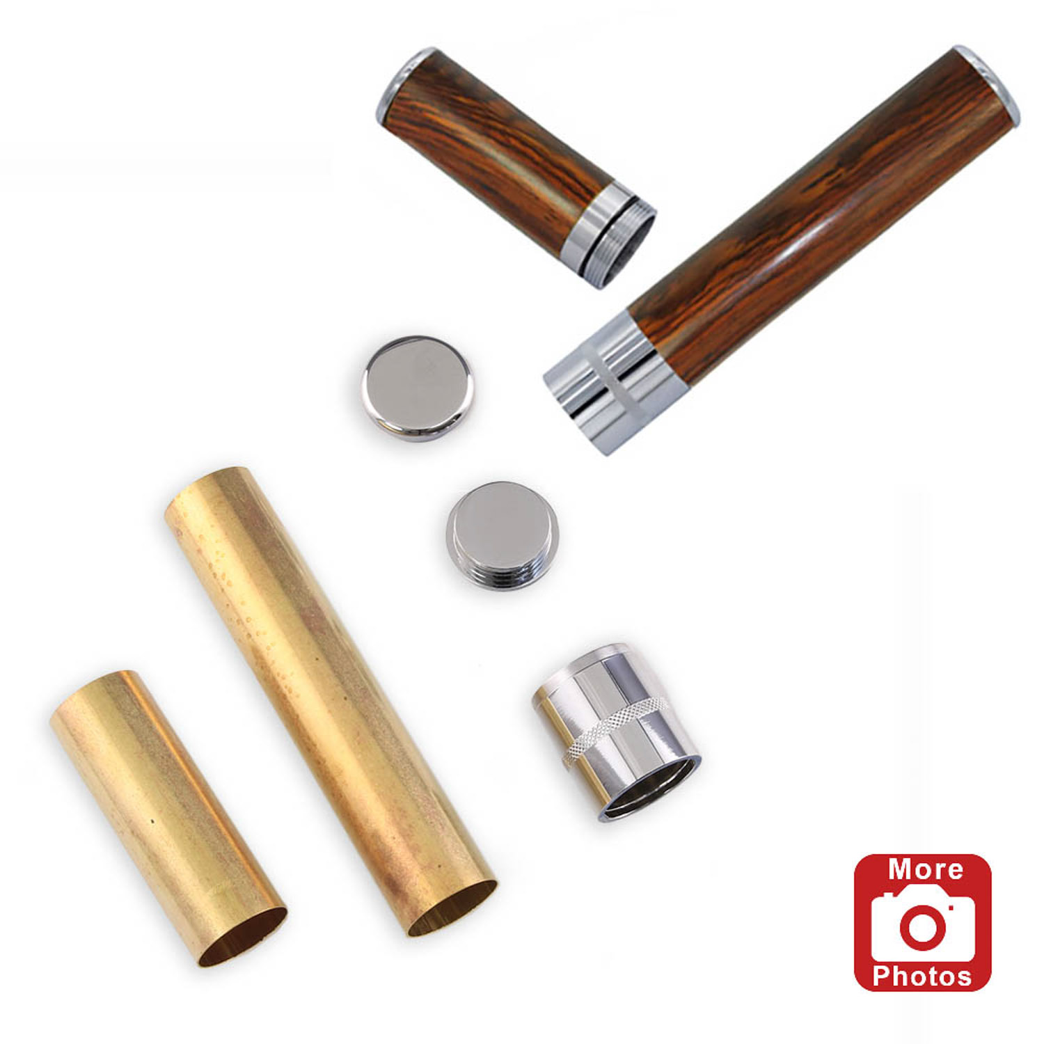 Legacy Cigar Humidor Kit Chrome The Woodturning Store