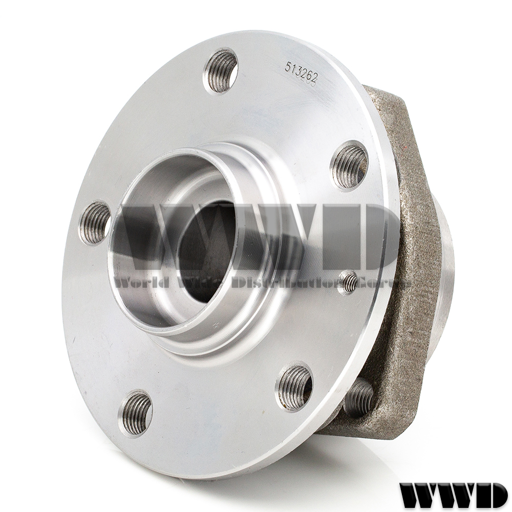 Pair Front Wheel Hub Bearing For VW Rabbit R32 Gti Golf EOS [3 Bolt