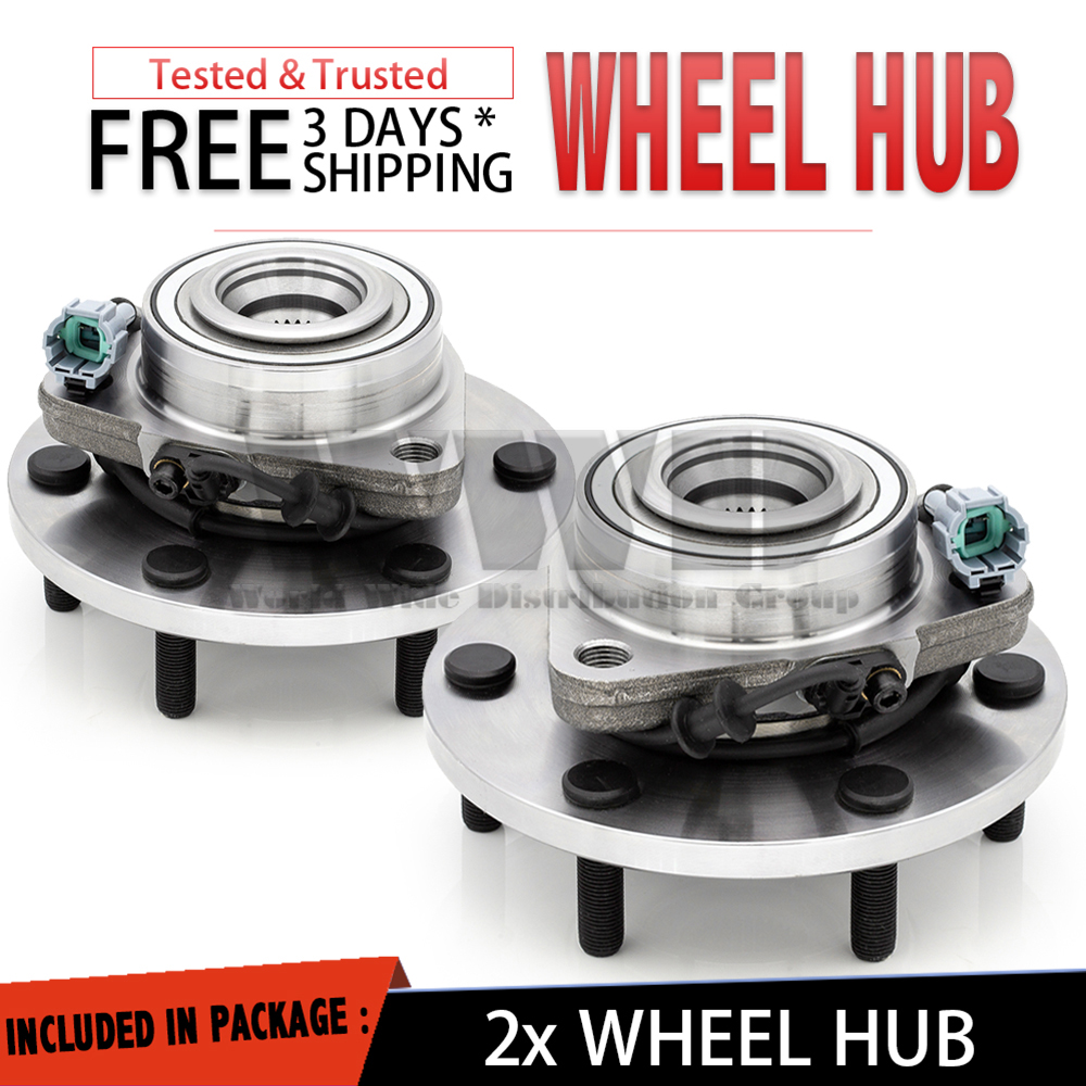 2x Front Wheel Hub Bearing For 0812 NISSAN ARMADA 4x4 SE/SV/SL/LE