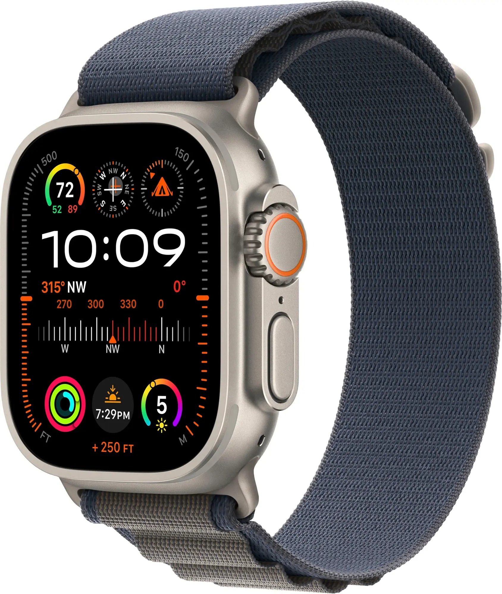 Apple Watch Ultra 2 (GPS + LTE) 49MM Titanium Case Blue Apple Watch Ultra 2 (GPS + LTE) 49MM Titanium Case Blue