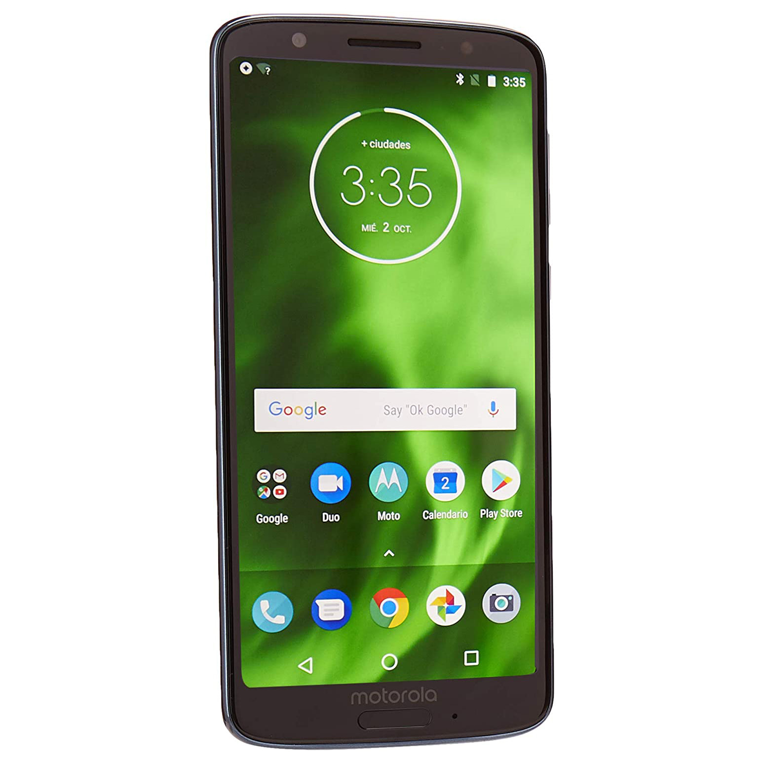 Motorola Moto G6 Smartphone 32GB Memory W o Sim Card Black 
