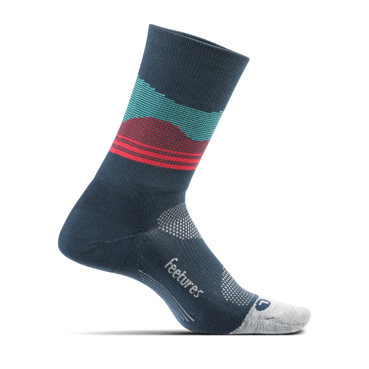 Feetures Elite Light Cushion Mini Crew Socks JackRabbit