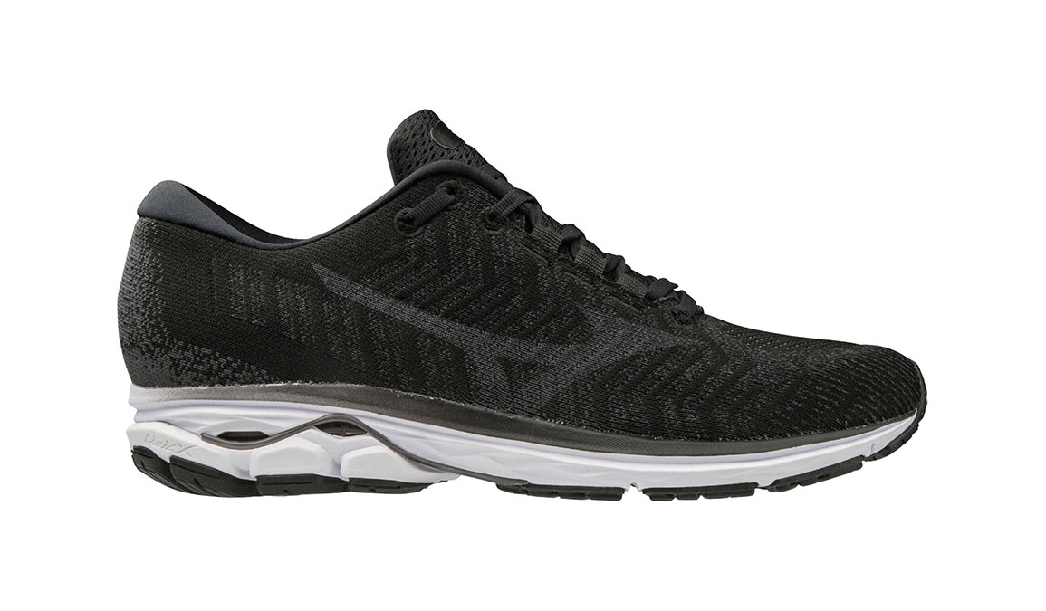 Mens black mizuno running shoes Clearance