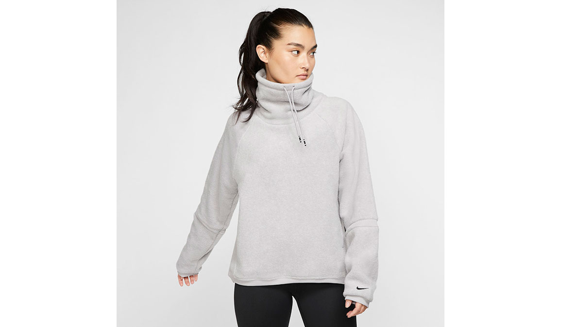 women's nike therma fleece top
