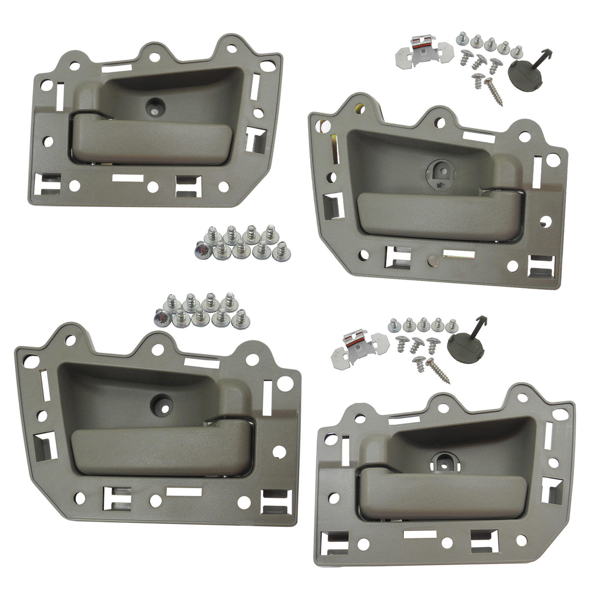Inside Inner Door Handle For Set 4PCS 20052011 Jeep Grand Cherokee Khaki Bolt eBay
