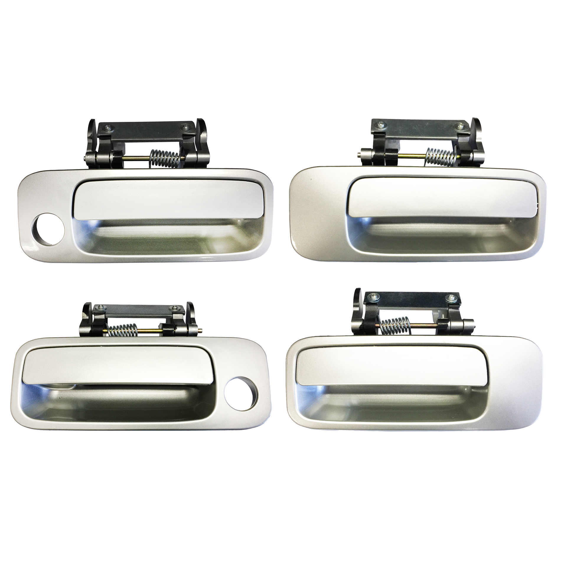 Outside Door Handle 1C8 Silver Metallic For 00-04 Toyota Avalon 3.0L Rear Left