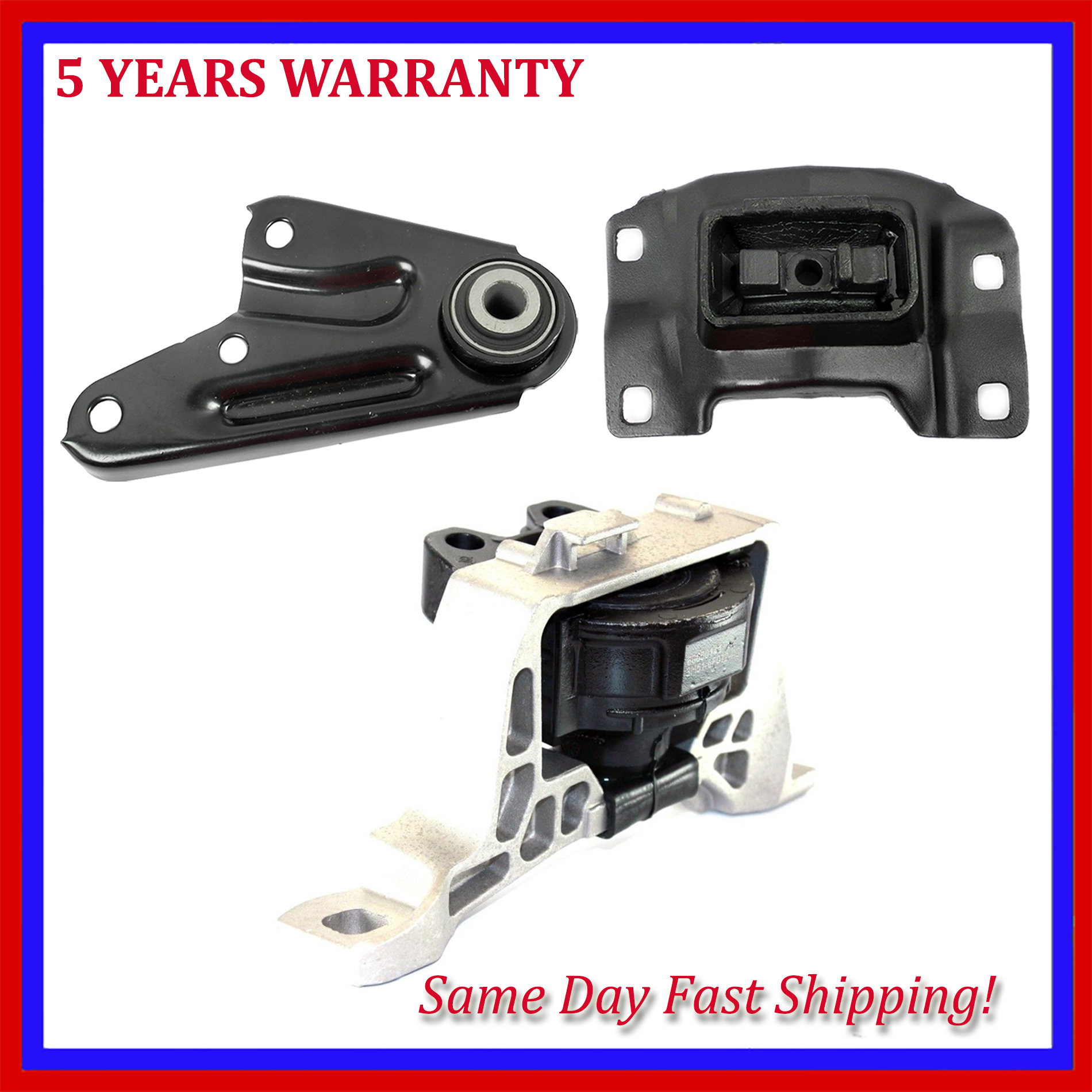 EM-9196 9196 A4404 Transmission Mount for 2004-2009 Mazda 3 2.0//2.3L L4