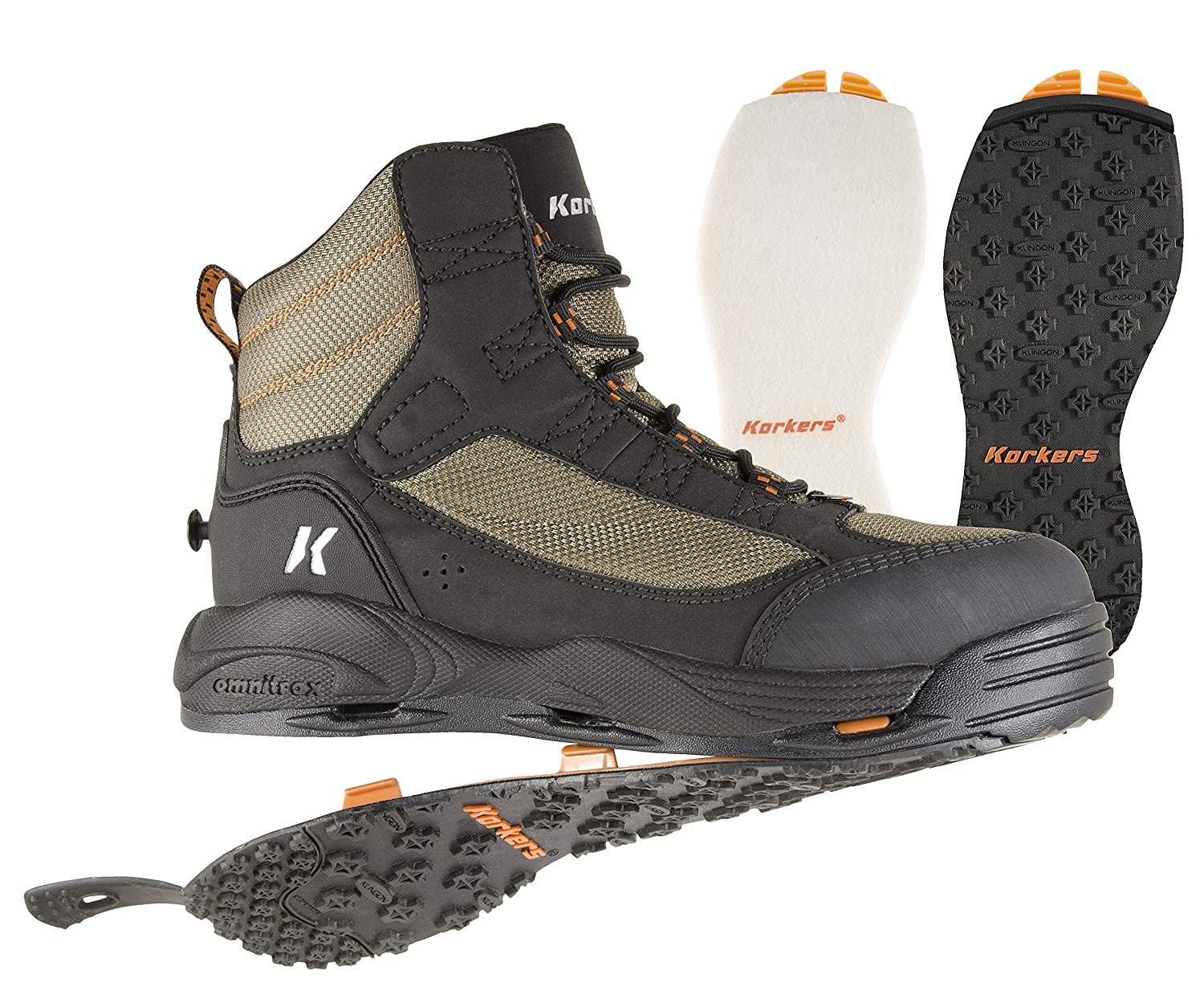 NEW REDINGTON SKAGIT RIVER RUBBER SOLE WADING BOOT SIZE 8 fly fishing durable