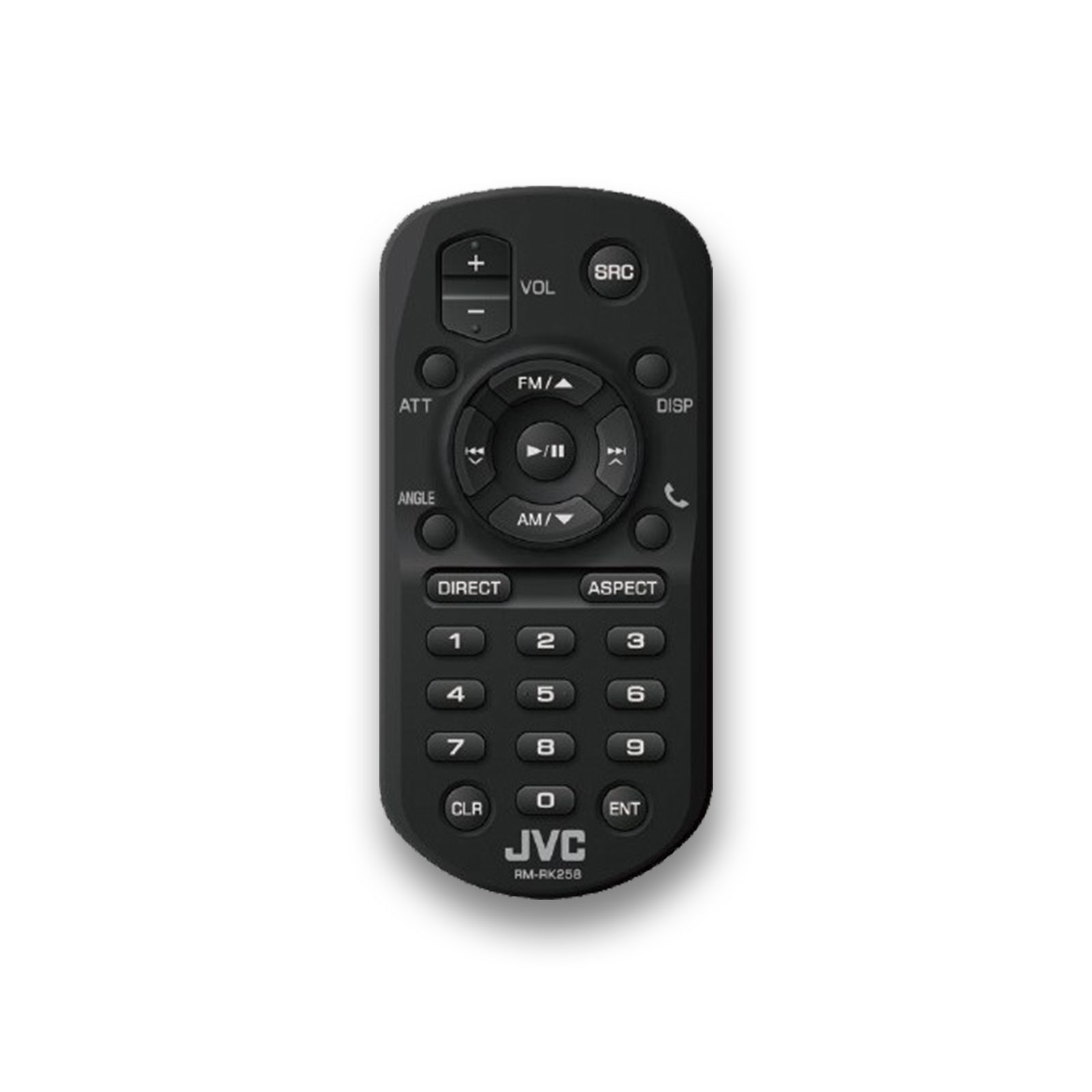 JVC RMRK258 Wireless Remote Control for Select Multimedia Receivers