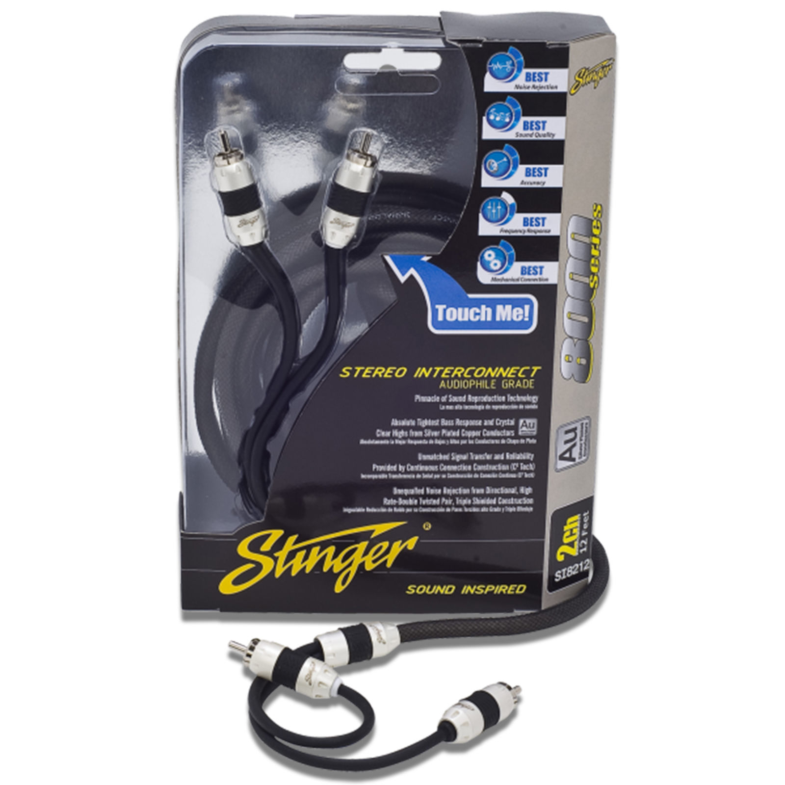 Car Audio & Video Installation STINGER SI826 8000 SERIES 2 CHANNEL CAR