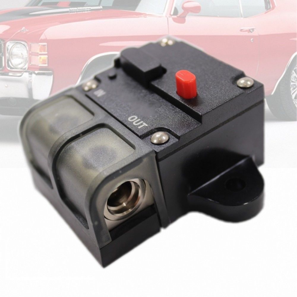 140AMP DC 12V/24V Automatic Resettable Fuse Inline Circuit Breaker With