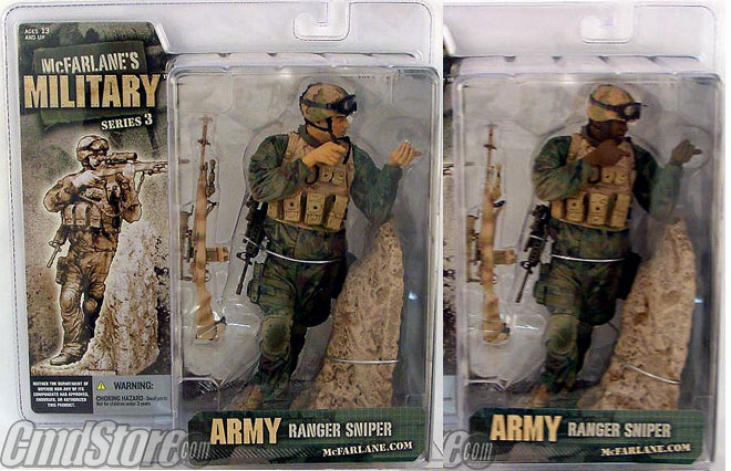 Military Series 3 Action Figures : Army Ranger Sniper 787926602944