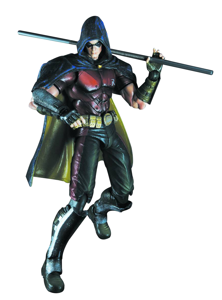 BATMAN　ARKHAM CITY PLAY ARTS 改　フィギュア Amazon.co.jp: BATMAN (TM) ARKHAM CITY PLAY ARTS改 ロビン(PVC
