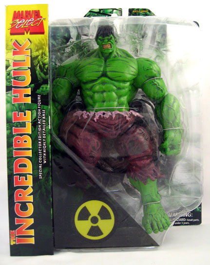 marvel select incredible hulk