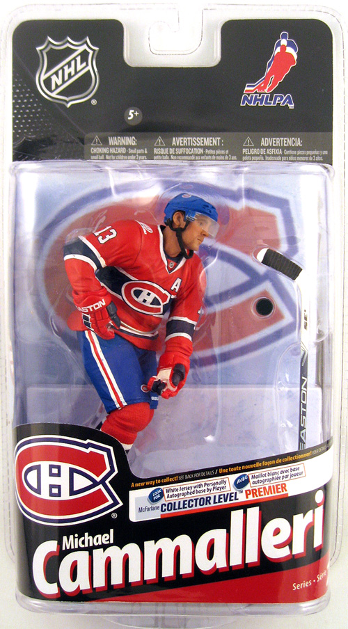 Michael Cammalleri Red Jersey NHL Hockey Action Figure Series 24