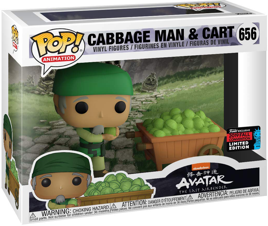 Pop Animation Figure Avatar The Last Airbender - Cabbage Man