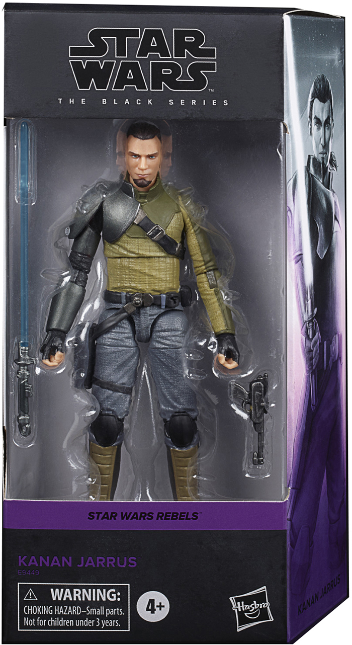environ 15.24 cm HASBRO Star Wars rebelles Série Black 6 in Kanan Jarrus