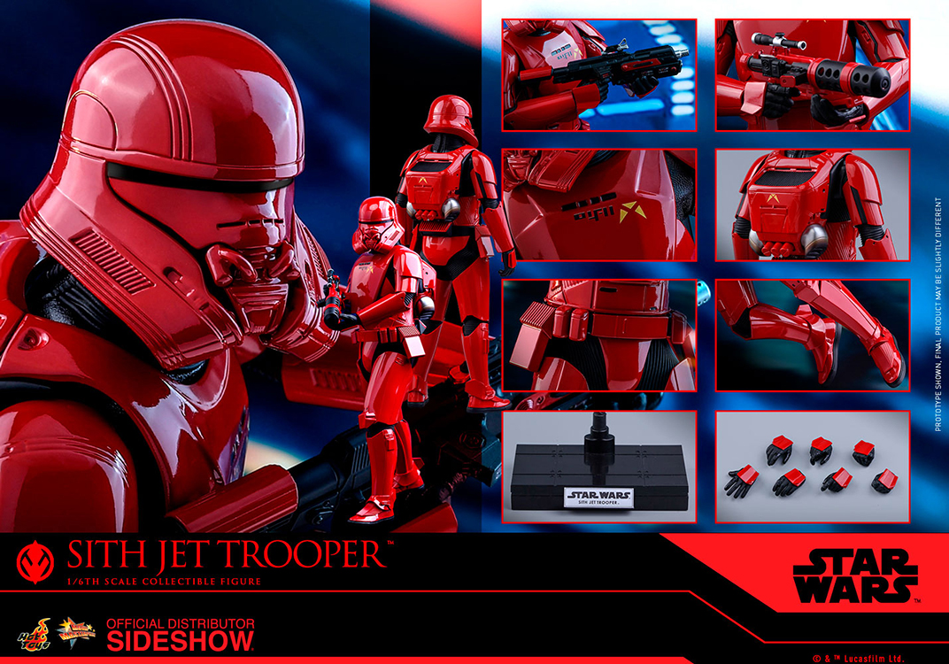 Rise of Skywalker: Every Sith Trooper Model In The Star Wars Movie