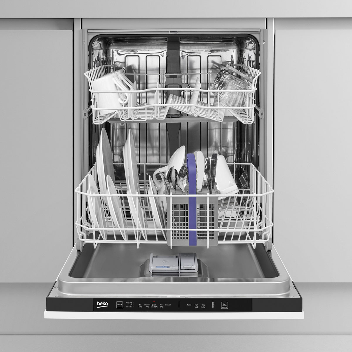 Beko Integrated Dishwasher 600mm Full Size Touch Control DIN15Q10