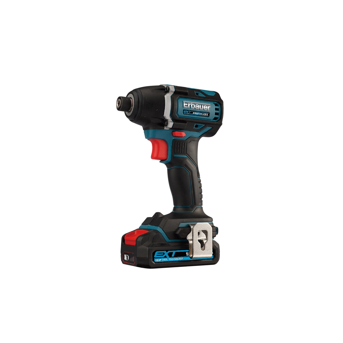 Erbauer Combi Drill And Impact Driver EXT 18V 2 x 2Ah Lion EID18Li