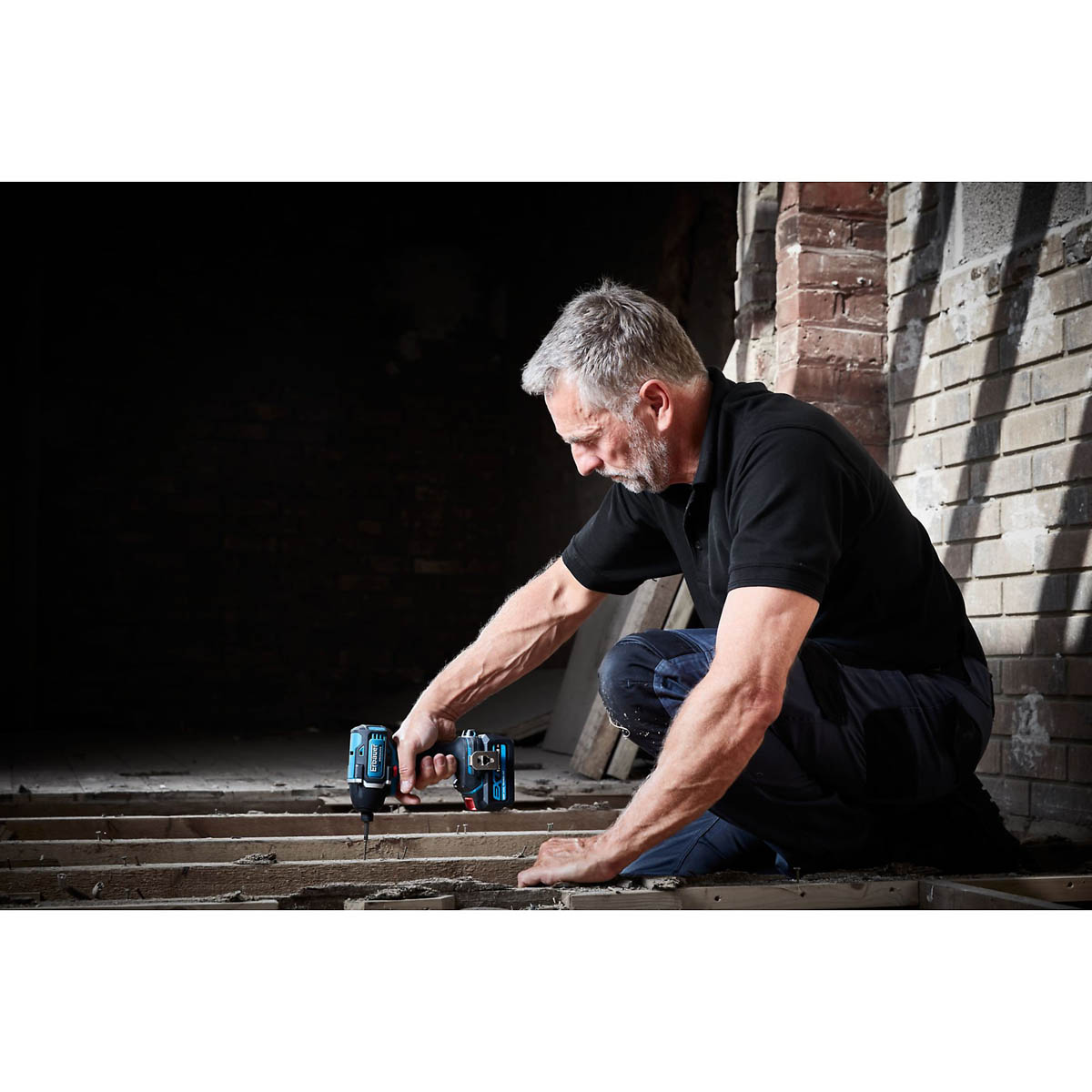 Erbauer Impact Driver EXT Cordless Brushless 18V 1 x 4Ah Lithiumion