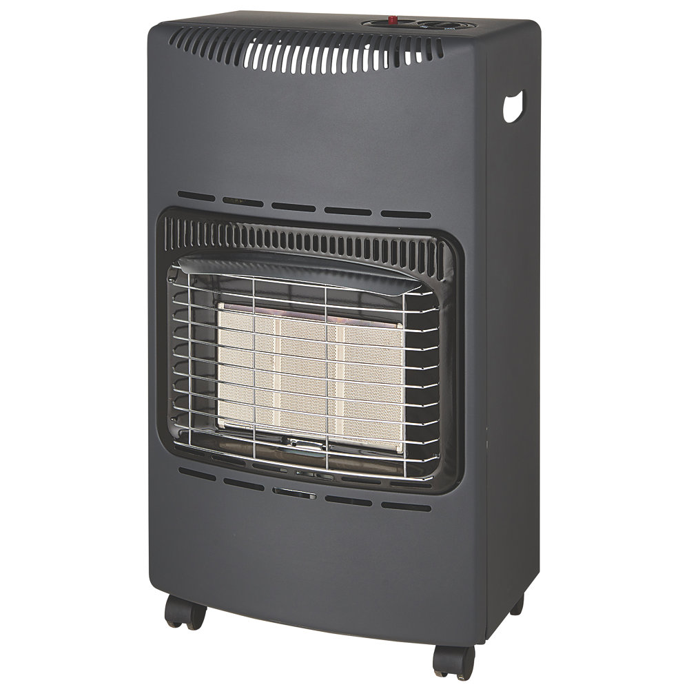 Greengear LD468C Gas Black Mobile Convector Heater 4200W 3451571020817