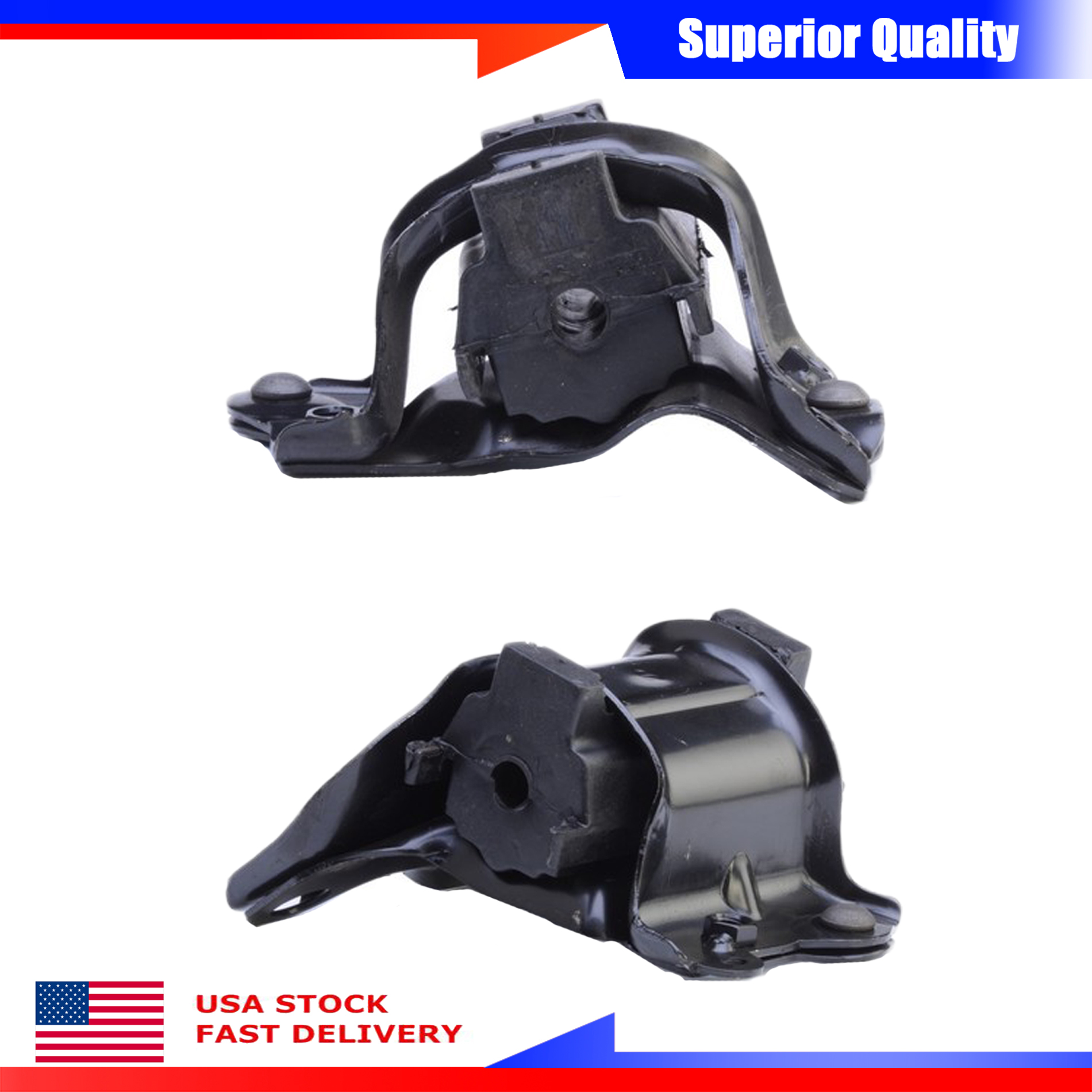 Anchor New 2PCs Engine Motor Mount Set For Ford LTD