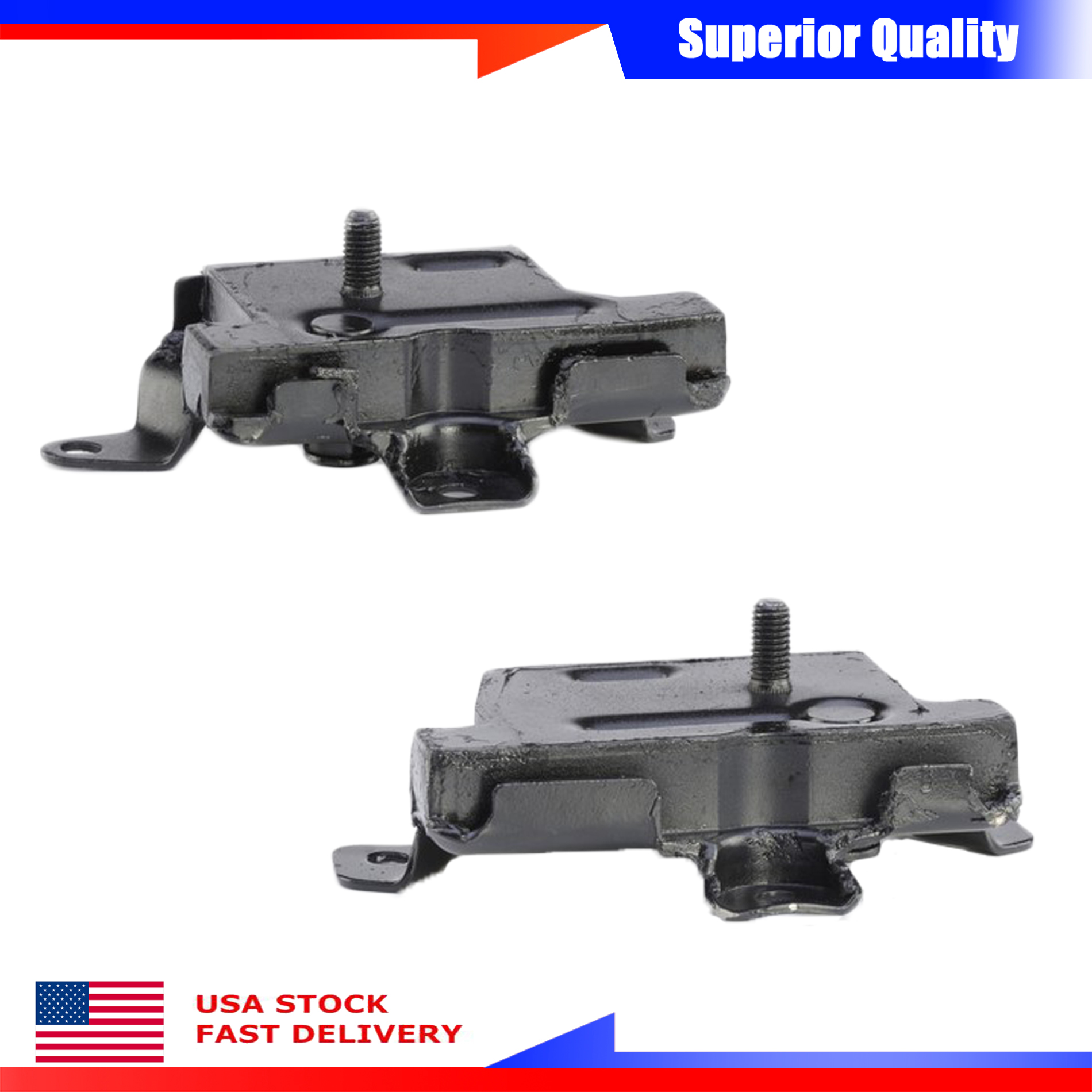 Front Mounts /& Trans Mount Set 3PCS for 96 Ford F-150 F-250 5.0L Bronco 5.8L