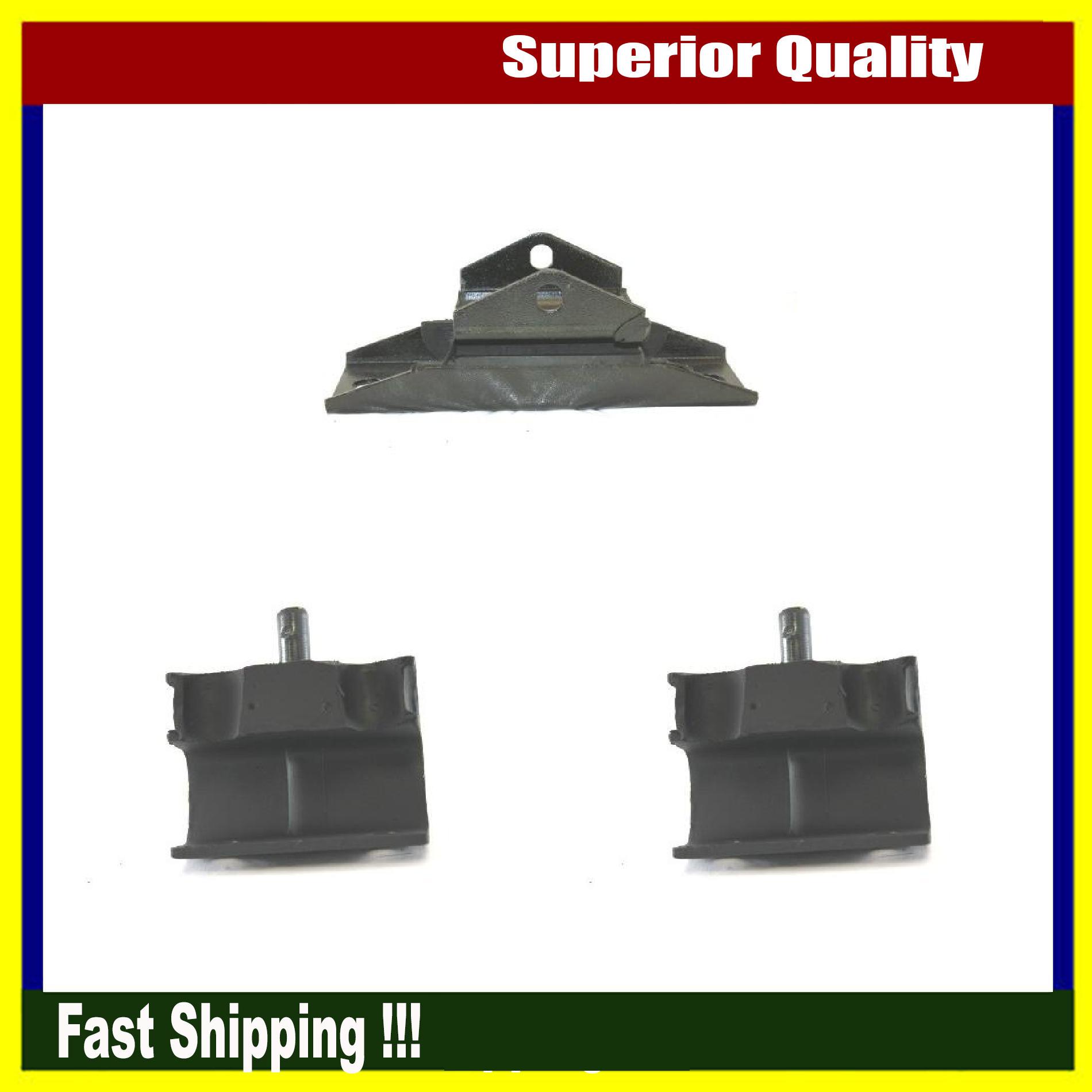 New DEA Engine Motor Mount Set Of 3 Fits 1963-1964 Ford Country Squire Base