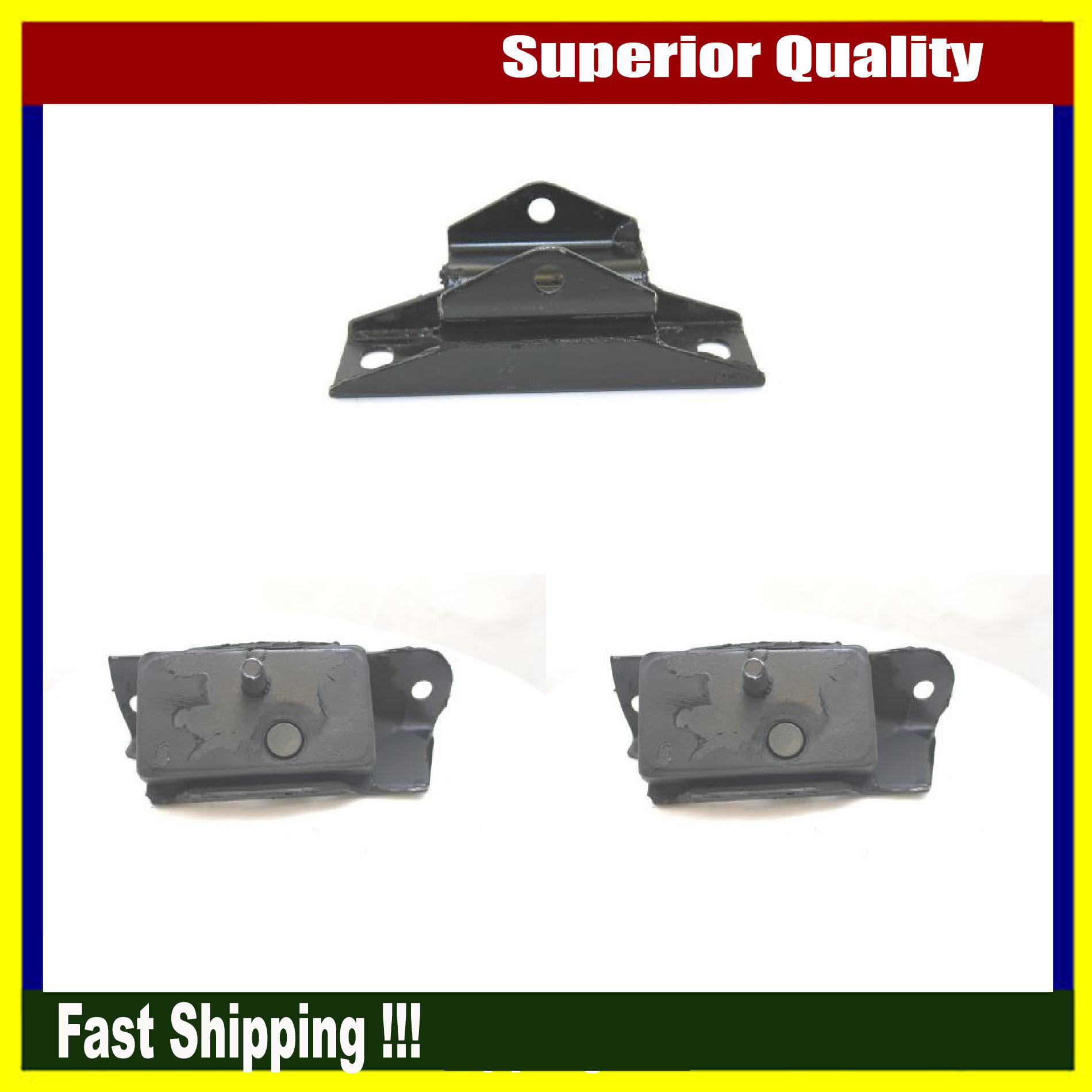Brand New DEA Engine Motor Mount Set Of 3 Fits 1975-1976 Ford F-100 Custom
