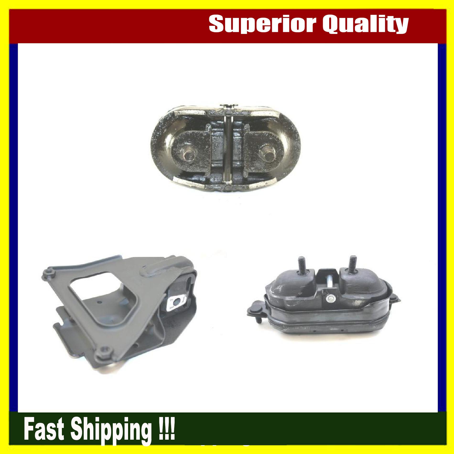 Set 3PCS For Chevrolet Monte Carlo LS 3.5L FWD Engine Motor /& Transmission Mount