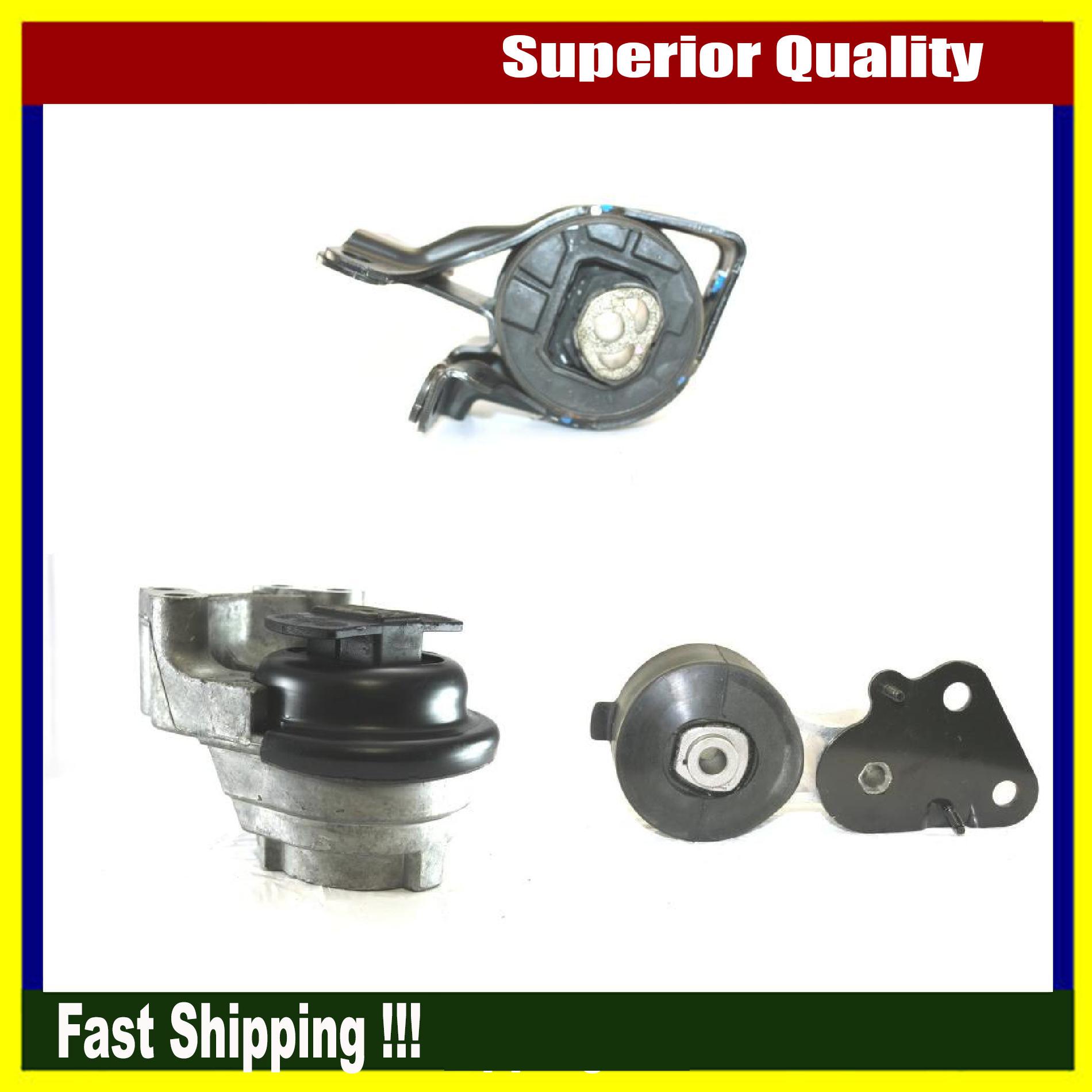 Brand New DEA Engine Motor Mount Set 3pcs For 20092010 Ford Edge Sport