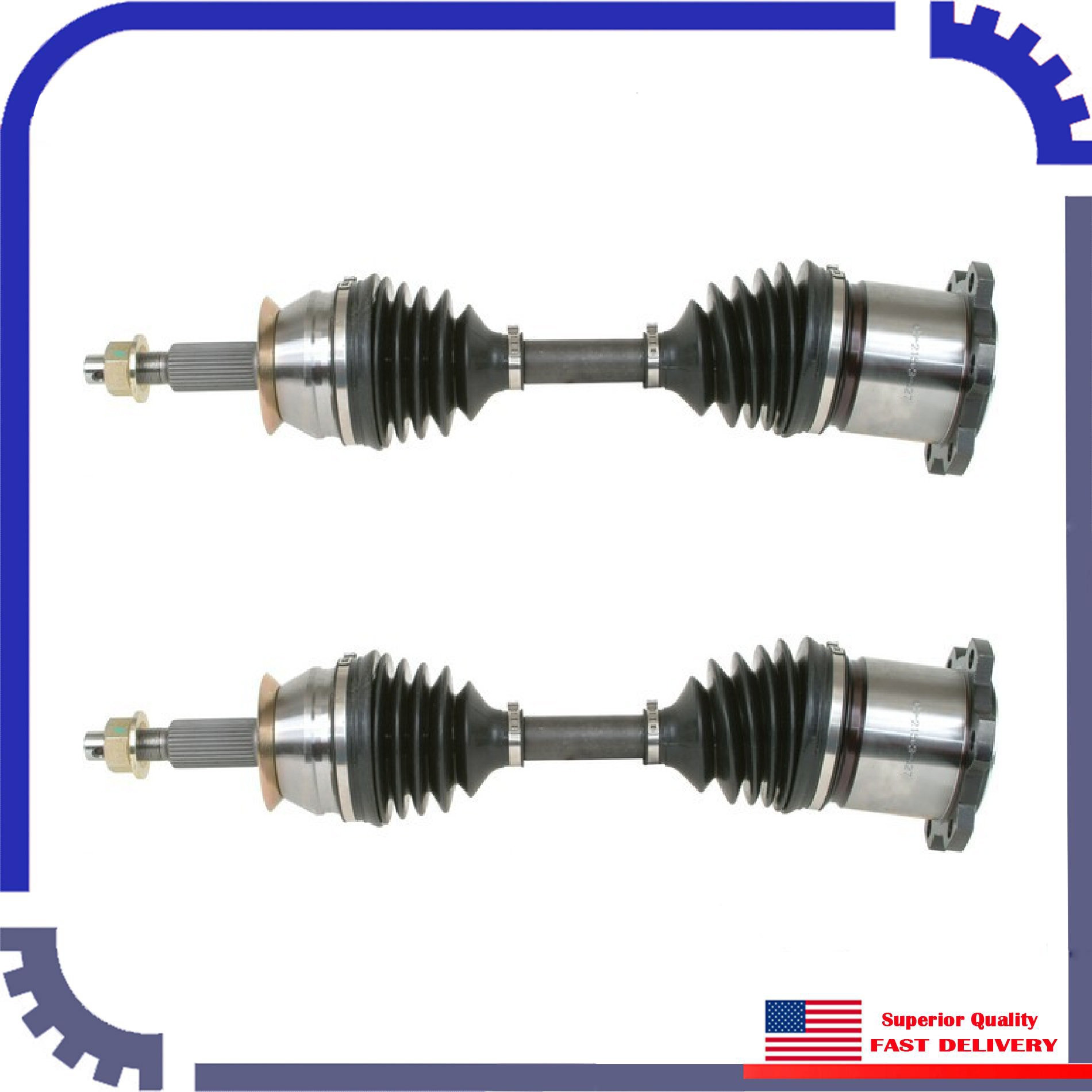 2Pcs Brand New CV Axle Shaft Front Left & Right For 19971999 Dodge Dakota Base eBay