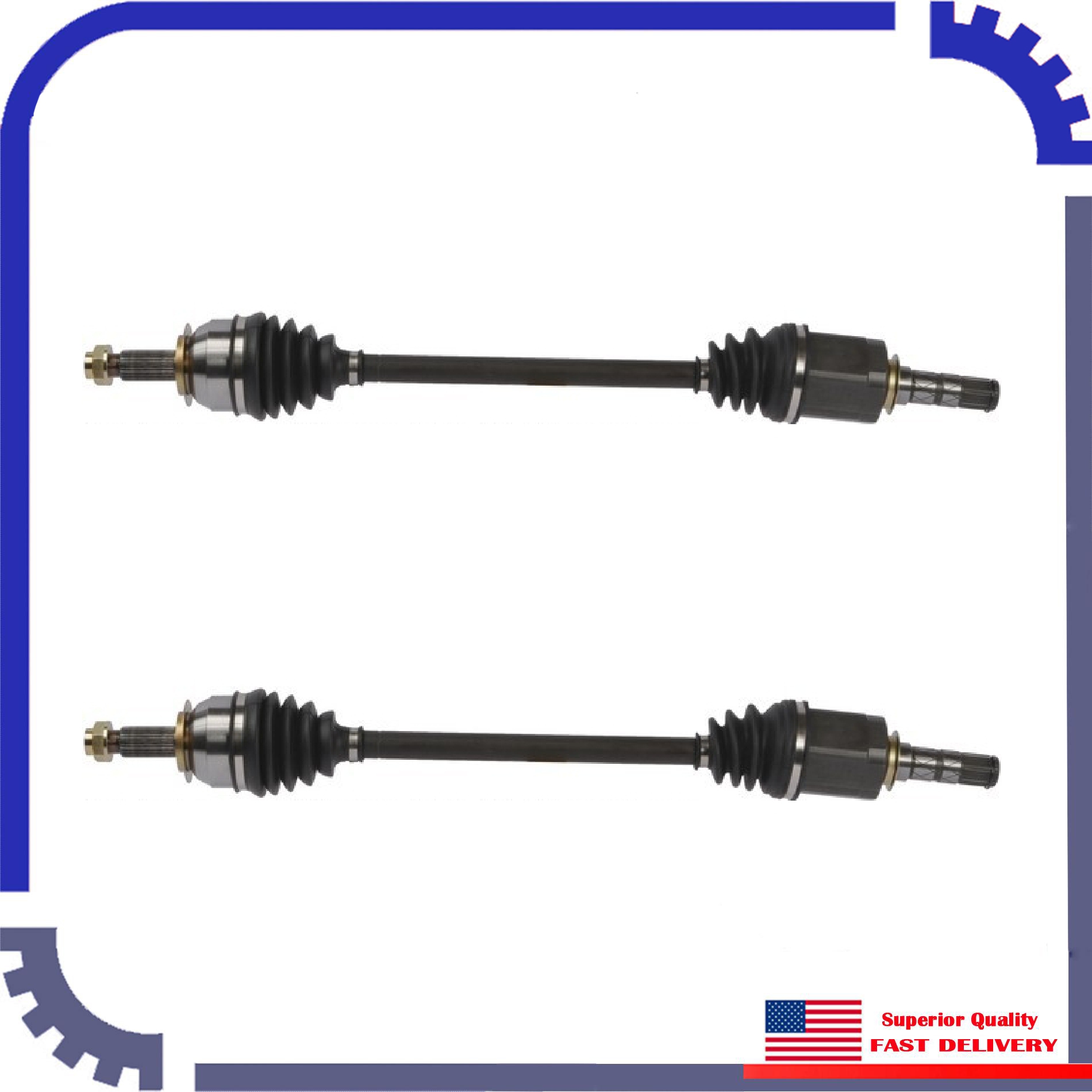 2Pcs New CV Axle Shaft Front Left & Right For 1315 Subaru XV Crosstrek