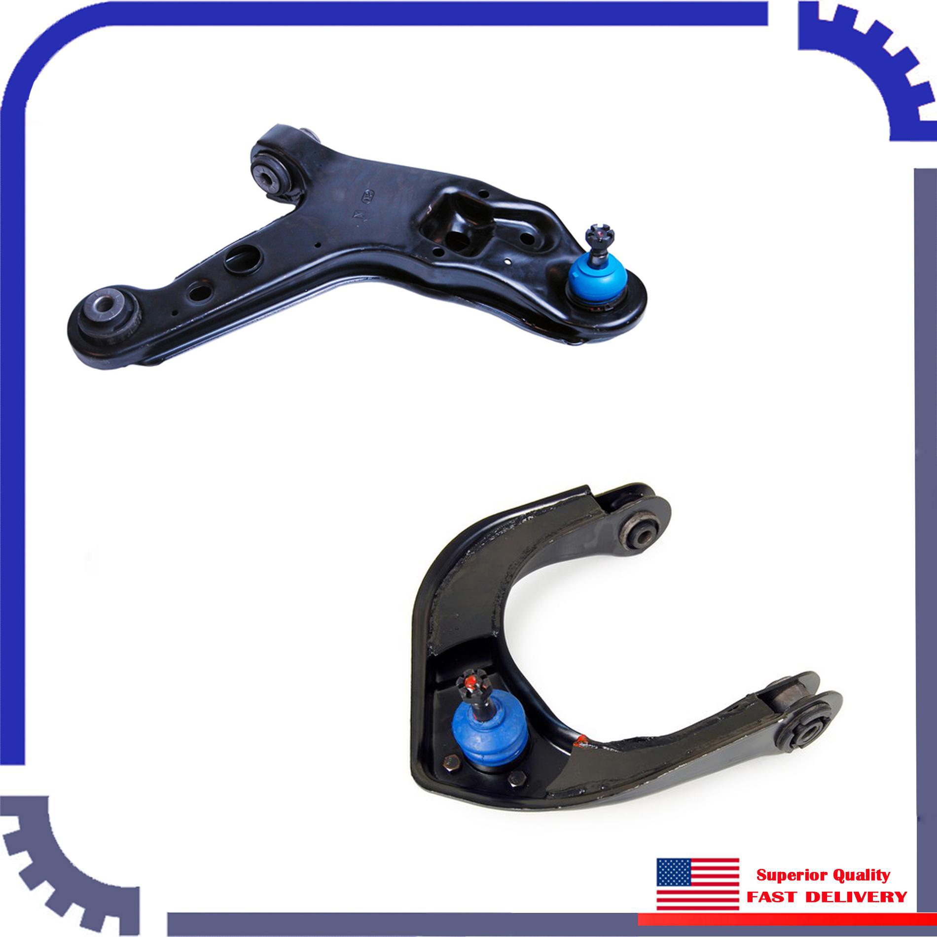 2Pcs New Control Arm Front Right Upper&Lower Fits 19932002 Chevrolet