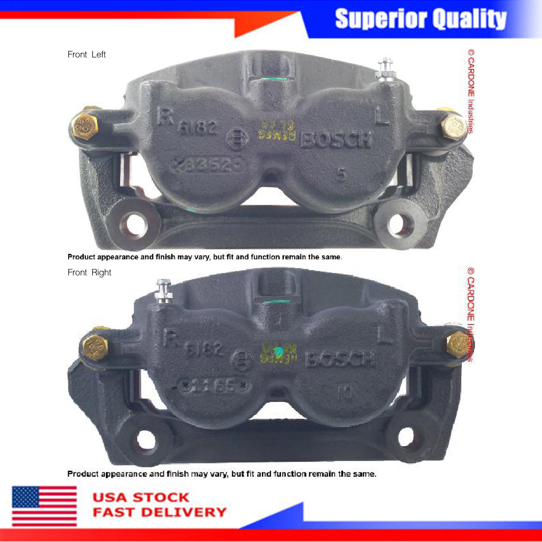 2PCs Brake Caliper Front Left Right For 19992003 Ford F150 XLT eBay