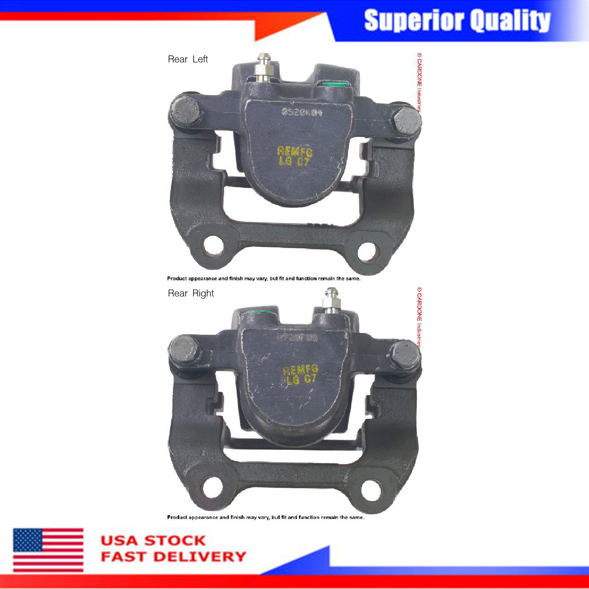 2PCs Brake Caliper Rear Left Right For 2012 Dodge Charger SXT eBay