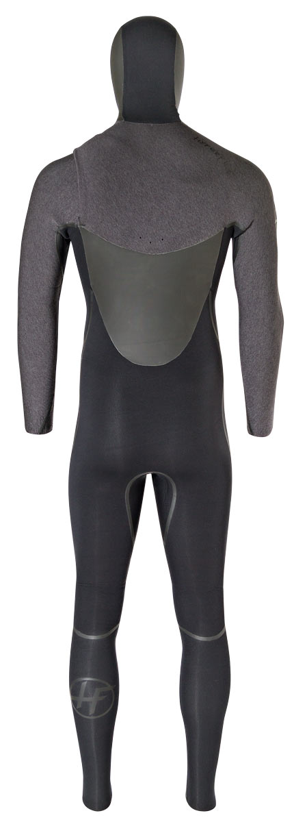 5/4mm Herren Hyperflex VYRL CRYO Hooded Front Zip GBS Neoprenanzug / Fullsuit - Bild 4 von 28