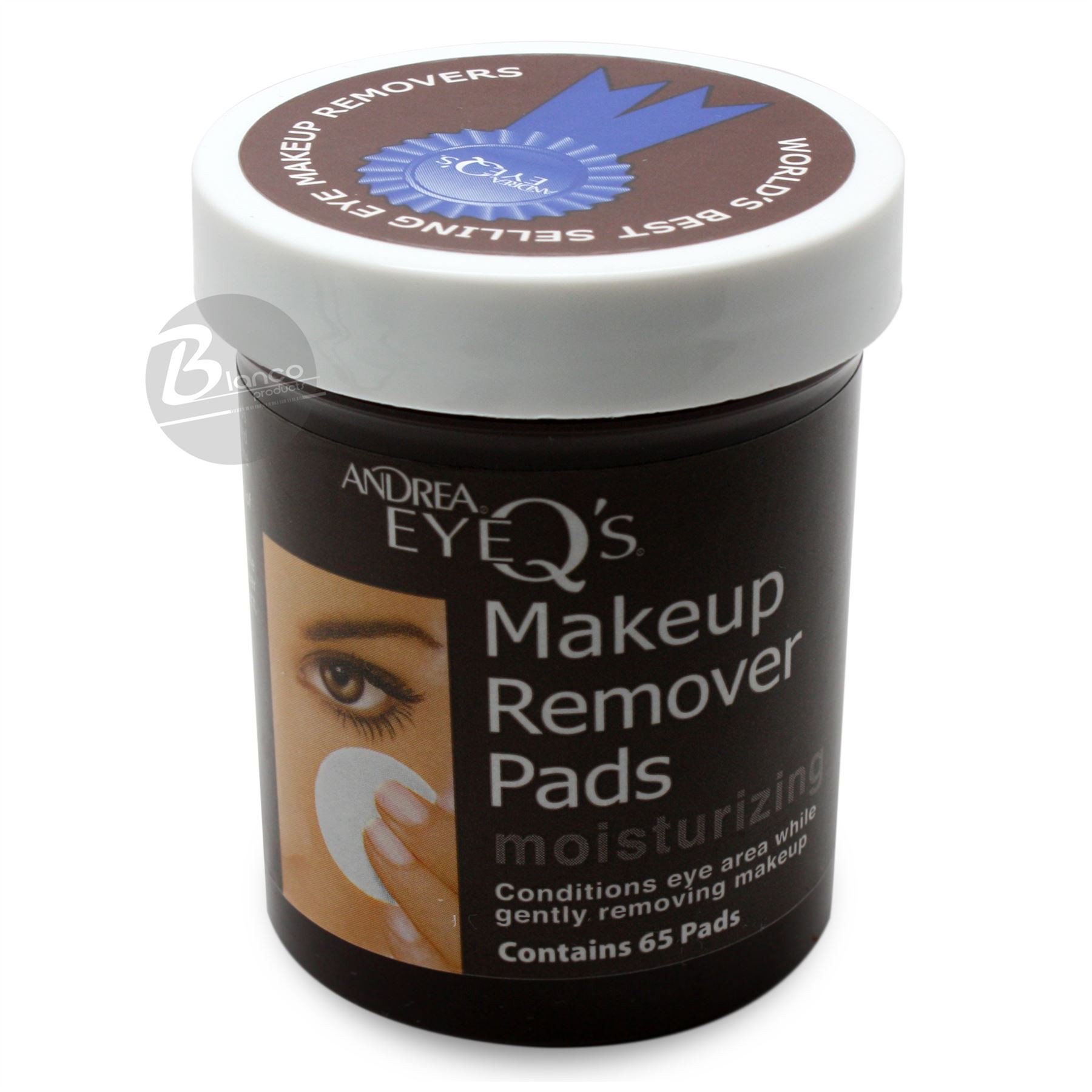 Andrea Eye Qs Moisturizing Eye Makeup Remover Pads, 65 Count eBay