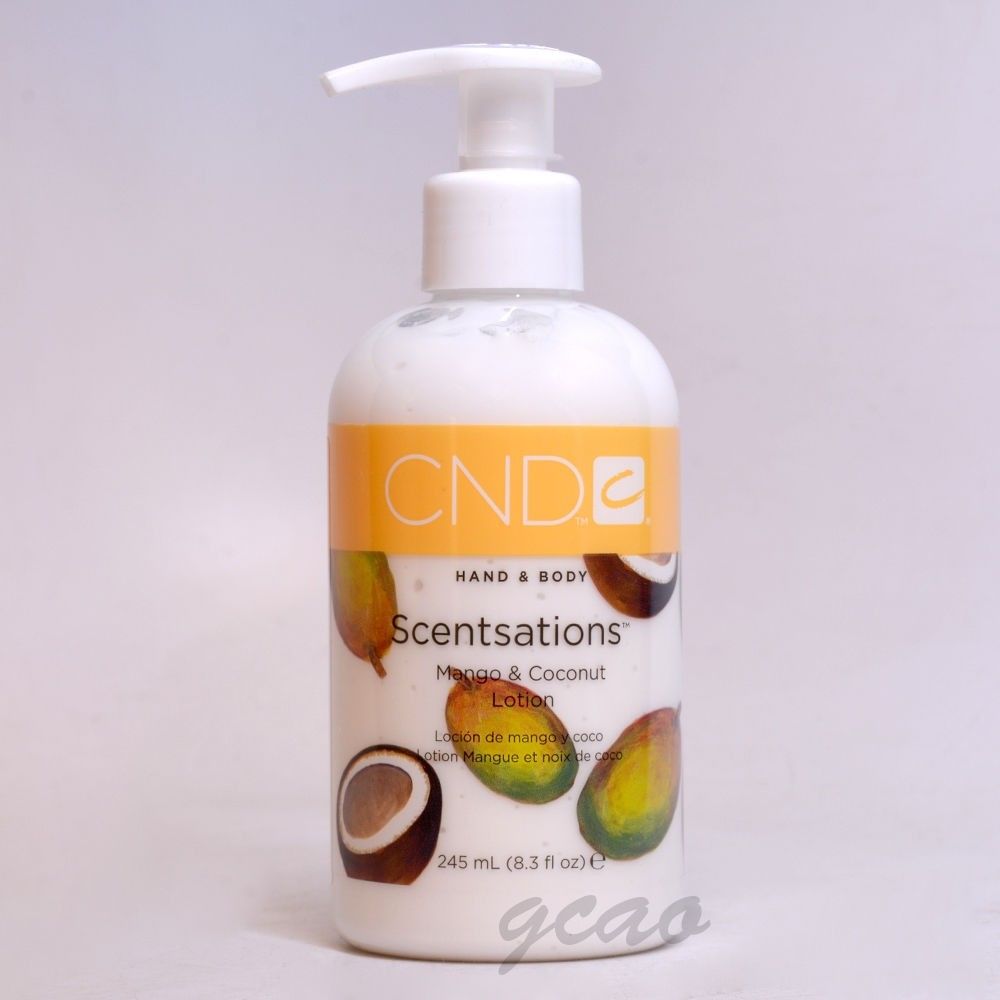 CND Hand & Body Scentsations Mango & Coconut Lotion 245 ml / 8.3 oz 639370141275 eBay