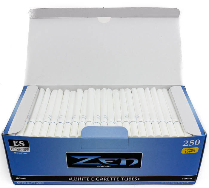 zen white cigarette tubes - Full Flavor (Kings) 250 ct ZEN white tubes 100MM 5