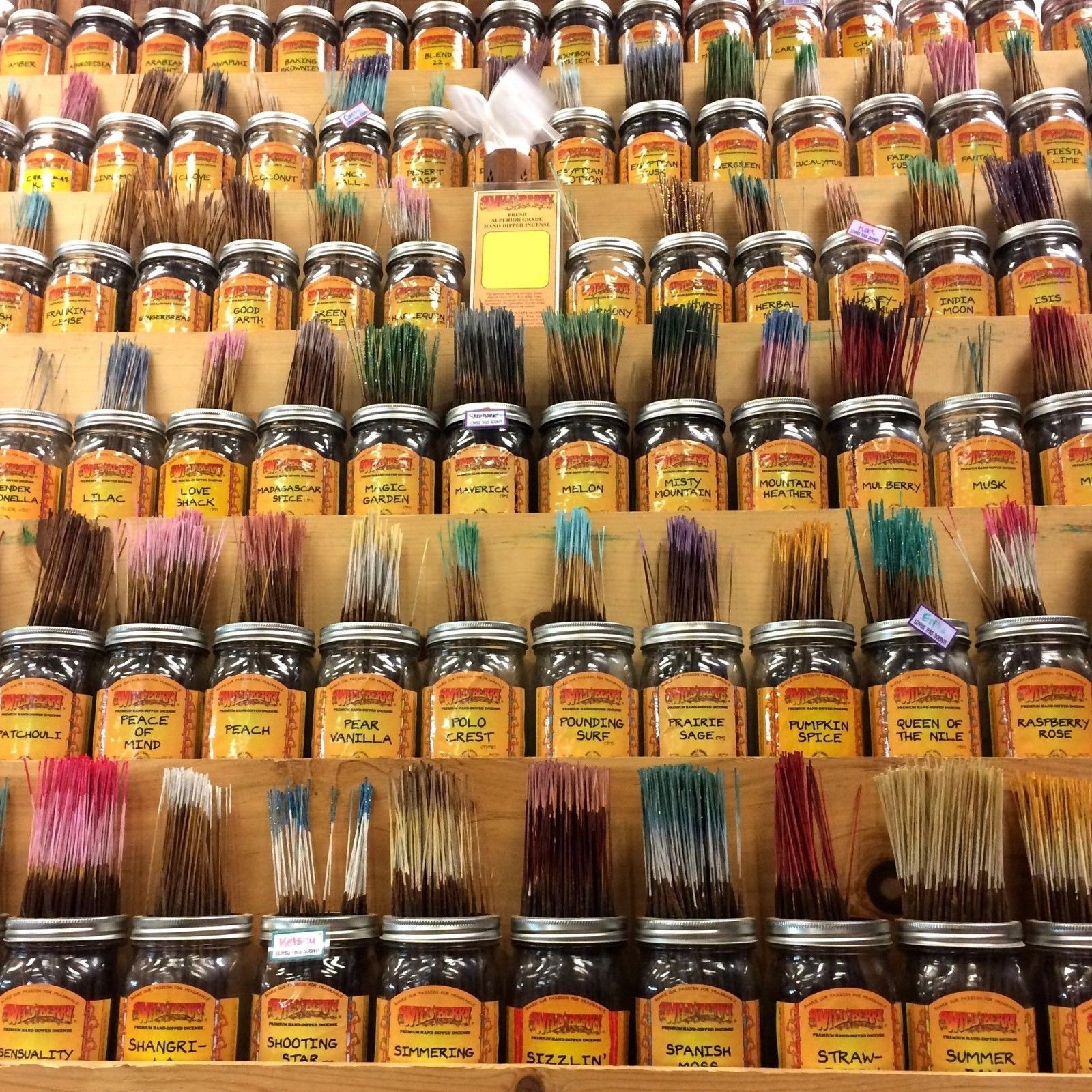 100 Wildberry Incense Sticks Eucalyptus Incense & Incense Holders Incense