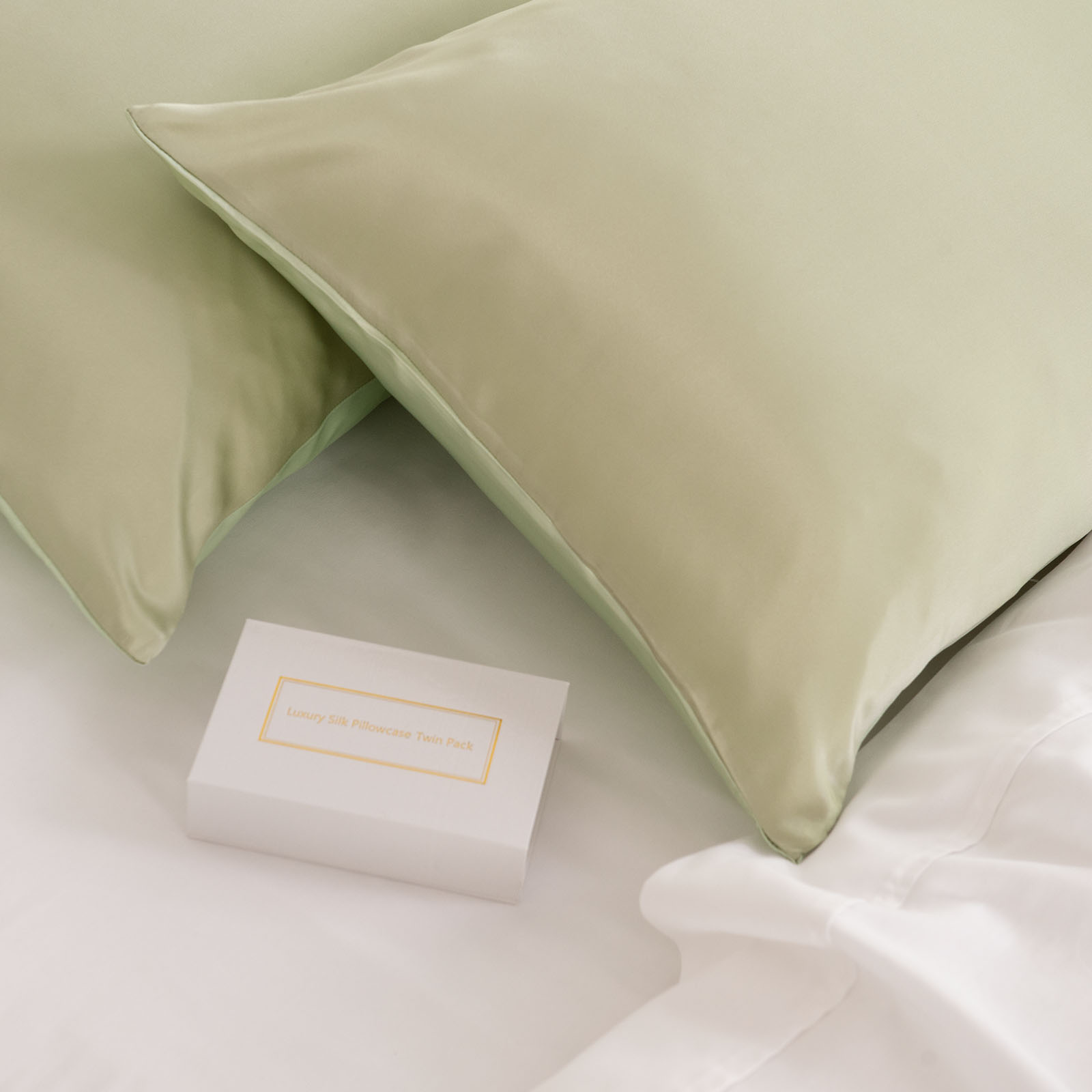 Royal Comfort Mulberry Soft Silk Luxurious Hypoallergenic Pillowcase Twin Pack - Picture 108 of 144
