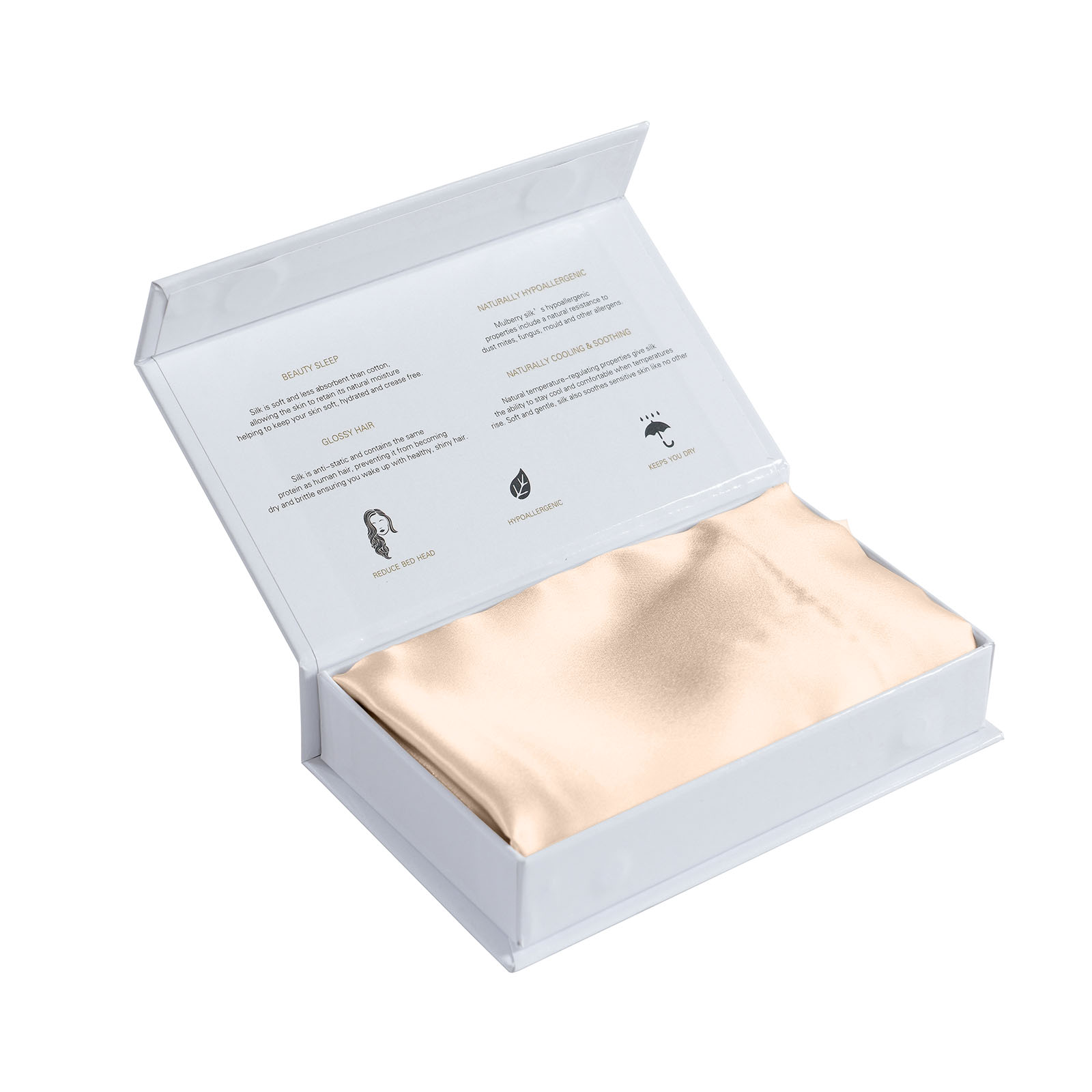 Royal Comfort Mulberry Soft Silk Luxurious Hypoallergenic Pillowcase Twin Pack - Picture 36 of 144