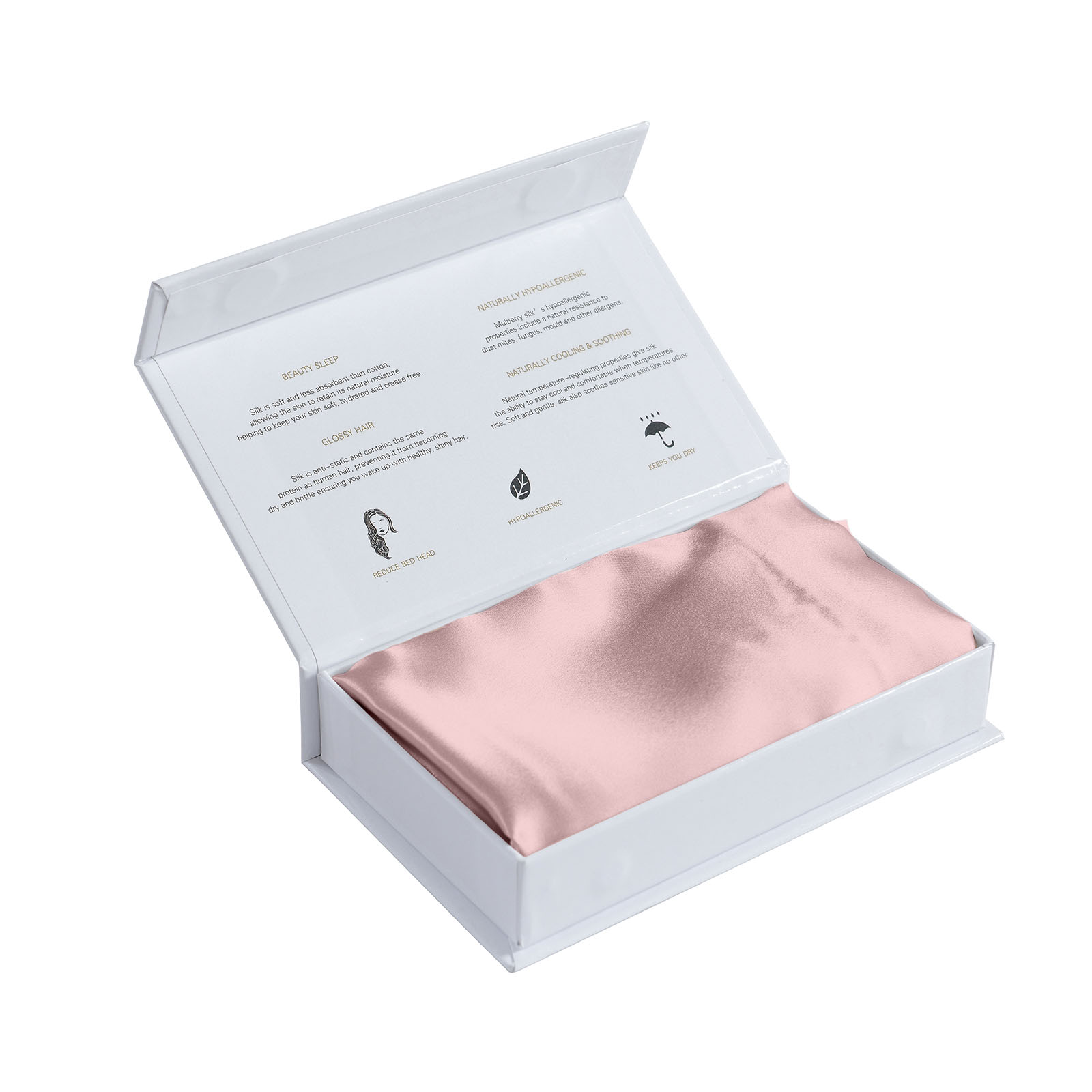 Royal Comfort Mulberry Soft Silk Luxurious Hypoallergenic Pillowcase Twin Pack - Picture 66 of 144