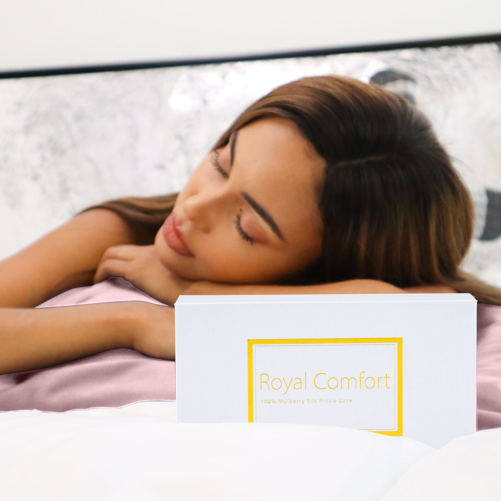 Royal Comfort Mulberry Soft Silk Luxurious Hypoallergenic Pillowcase Twin Pack - Picture 68 of 144