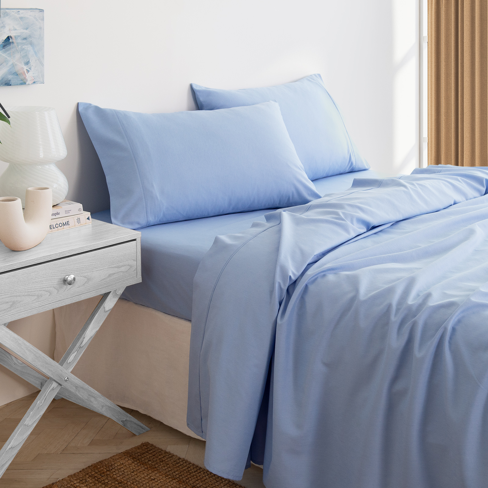 Royal Comfort 3000 Thread Count Bamboo Cooling Sheet Set Soft Touch Bedding - Picture 42 of 69